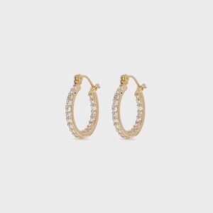 Crystal Haze Mini Serena Hoops